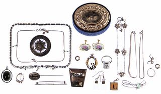 Black Hills Gold and Sterling Silver Jewelry Assortment