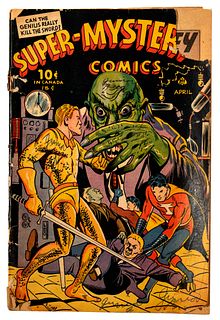 1945 Super-Mystery Comic Book