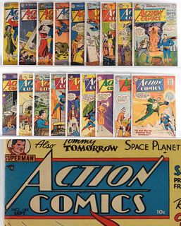 18PC DC Comics Action Comics #143-#209 Group