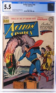 DC Comics Action Comics #145 CGC 5.5