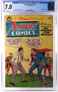DC Comics Action Comics #194 CGC 7.0