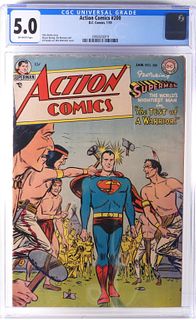 DC Comics Action Comics #200 CGC 5.0