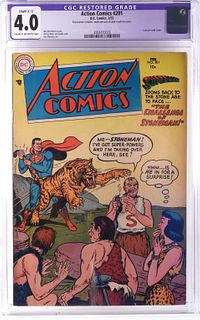 DC Comics Action Comics #201 CGC 4.0