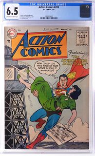 DC Comics Action Comics #203 CGC 6.5