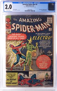 Marvel Comics Amazing Spider-Man #9 CGC 2.0