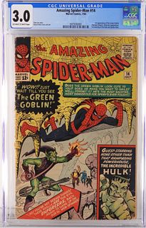 Marvel Comics Amazing Spider-Man #14 CGC 3.0