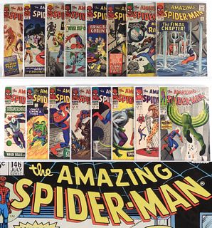 107PC Marvel Comics Amazing Spider-Man #21-#150
