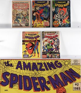 5PC Marvel Comics Amazing Spider-Man #34-#58 & KS