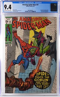 Marvel Comics Amazing Spider-Man #97 CGC 9.4