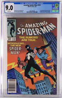 Marvel Comics Amazing Spider-Man #252 CGC 9.0 News