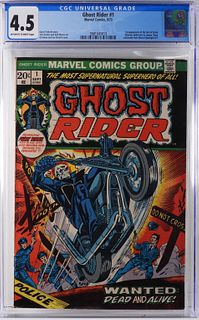 Marvel Comics Ghost Rider #1 CGC 4.5