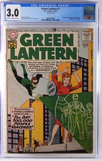 DC Comics Green Lantern #7 CGC 3.0