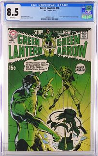 DC Comics Green Lantern #76 CGC 8.5