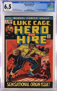 Marvel Comics Hero For Hire #1 CGC 6.5