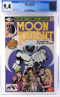 Marvel Comics Moon Knight #1 CGC 9.4