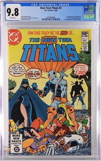 DC Comics New Teen Titans #2 CGC 9.8