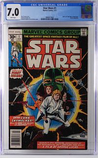 Marvel Comics Star Wars #1 CGC 7.0