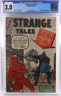 Marvel Comics Strange Tales #111 CGC 3.0