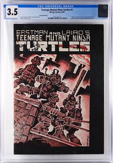 Mirage Teenage Mutant Ninja Turtles #1 CGC 3.5 2nd
