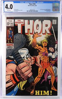 Marvel Comics Thor #165 CGC 4.0