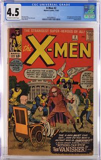 Marvel Comics X-Men #2 CGC 4.5