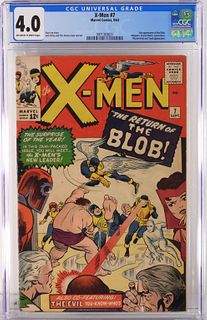 Marvel Comics X-Men #7 CGC 4.0