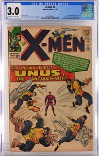 Marvel Comics X-Men #8 CGC 3.0