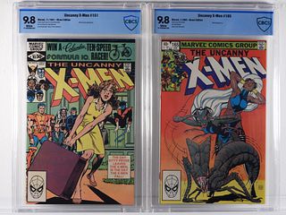 2PC Marvel Comics Uncanny X-Men #151 #165 CBCS 9.8