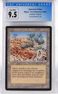 1993 MTG Arabian Nights Diamond Valley CGC 9.5