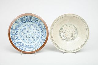 Two Glazed Earthenware Bowls