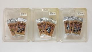 9PC 1999 Pokemon Fossil Unlimited Booster Pack
