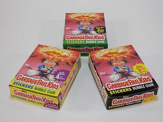 3PC 1986 Topps Garbage Pail Kids Booster Box Group