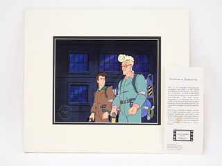 1986 The Real Ghostbusters Original Animation Cel