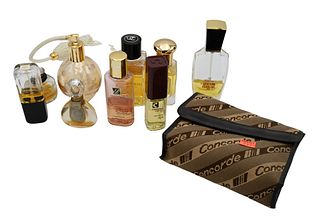 Group of Perfume and Cologne, to include Chanel pour Monsieur, Estee Lauder, Eau de Toilette Mitsouko, Guerlain, Brandy, Yves Saint Laurent, etc. Prov