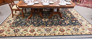 Oriental Carpet, late 20th century, 8' 10" x 12'.