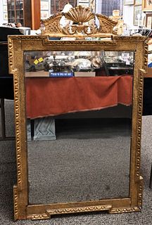 French Style Mirror, having gilt frame, 43" x 27".