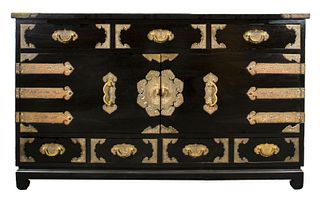 Chinese Hardwood Sideboard Cabinet