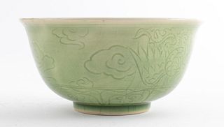 Korean Green Crackle Glaze Porcelain Bowl
