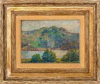 Elizabeth Wallace Cameron Landscape Oil on Canvas