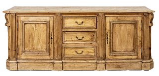 Neoclassical Revival Credenza Sideboard