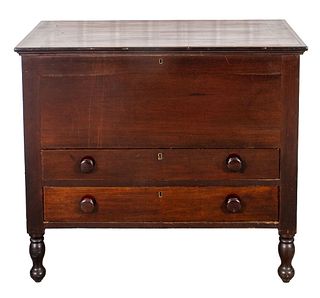Classical Wood Cabinet With Casket Top