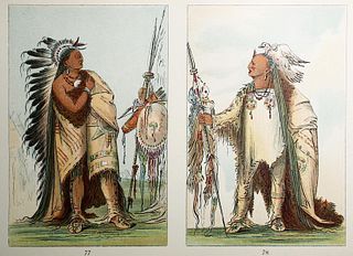 George Catlin - Plate 52 from The North American Indians