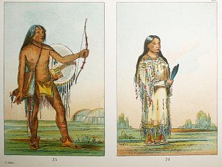 George Catlin - Plate 49 from The North American Indians