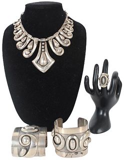(4) Frank Patania Sterling Jewelry Set 16 OZT