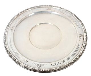 Reticulated Sterling Silver Server, 10 OZT.