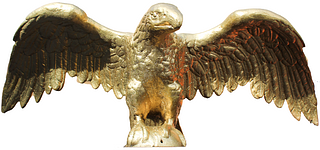 Monumental Bronze Eagle Sculpture