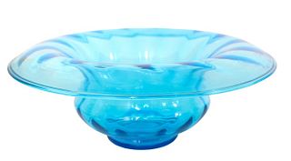 Steuben Celeste Blue Bowl