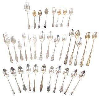 (35) Pcs of Misc Sterling Silver Ware, 25 OZT