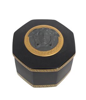 Versace Rosenthal Gorgona Medusa Trinket Box