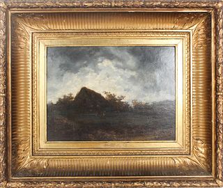 Henri Charles de Serres 1847 Oil on Panel